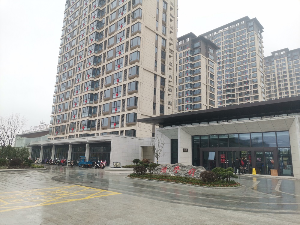 湖州華紡湖譽府電子圍欄案例